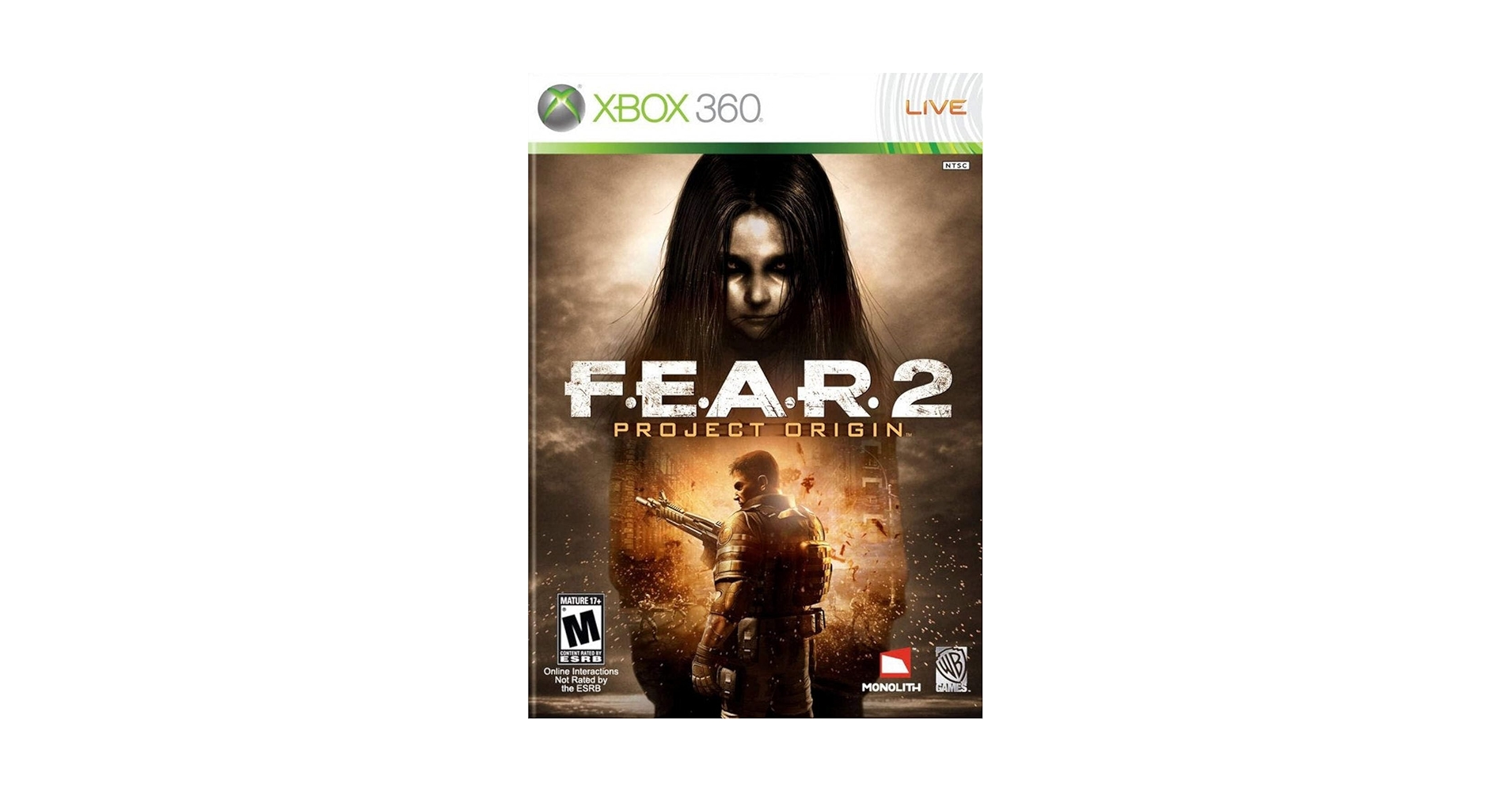 Xbox360 - 未開封　フィアー2 f e a r 2 フィアー　サイバーフロント　xbox Amazon.com: Fear 2: Project Origin : Video Games